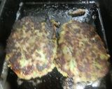 牛豚ミンチとブロッコリーのハンバーグ作り方14写真