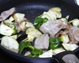 なすと豚肉のごま味噌炒め作り方4写真