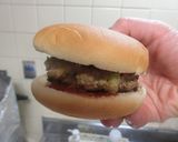牛豚ミンチとブロッコリーのハンバーグ作り方17写真