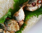 熊本このしろ缶で*バインミー風サンド作り方16写真