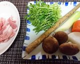 コク有【たっぷり野菜の沢煮椀味噌仕立て】作り方1写真