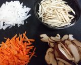 コク有【たっぷり野菜の沢煮椀味噌仕立て】作り方4写真