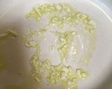 白菜としらすと明太子のパスタ作り方1写真