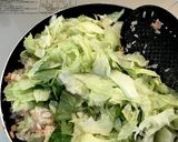 三つ葉入り♪鮭レタスチャーハン☆★作り方5写真