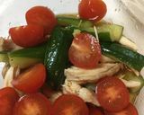鶏胸肉の中華風サラダ作り方5写真