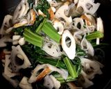 あっさり薄味☆高菜とれんこんの煮浸し作り方4写真
