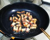 カリカリベーコンの味噌ボナーラ作り方2写真