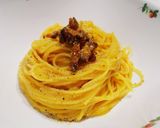 カリカリベーコンの味噌ボナーラ作り方6写真