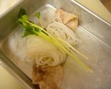 金のごまだれ　　冷しゃぶサラダ作り方3写真