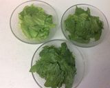 生野菜とクリームチーズのサラダ作り方1写真