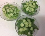 生野菜とクリームチーズのサラダ作り方2写真