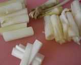 ✿うどとお豆腐のサラダ。ごまだれで✿作り方1写真