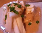 ✿うどとお豆腐のサラダ。ごまだれで✿作り方2写真