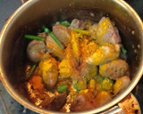 鶏レバーのインド風炒め物作り方5写真