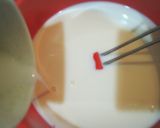レンジで三分豆乳でえんどう豆入豆腐作り方4写真