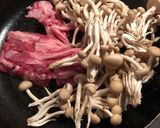 ✨牛肉としめじの和風ステーキ✨作り方1写真