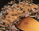✨牛肉としめじの和風ステーキ✨作り方3写真