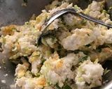 ふんわりヘルシー☆はんぺんのお好み焼き作り方9写真