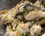 ふんわりヘルシー☆はんぺんのお好み焼き作り方9写真