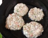 豆腐ハンバーグ★鶏ミンチ★オートミール作り方5写真
