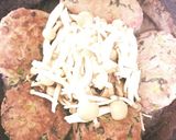 ☆小松菜入り和風ハンバーグ☆作り方6写真