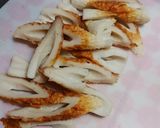 おつまみ☆マヨ味噌ちくわ作り方1写真