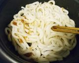 【男飯】焼き梅うどん【鰹海苔】作り方4写真