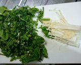 超簡単！菜の花の菜焼き☆作り方1写真