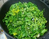 超簡単！菜の花の菜焼き☆作り方3写真