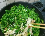 超簡単！菜の花の菜焼き☆作り方5写真