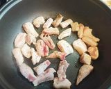 春さつまいもで♪春色キムチチャーハン炒飯作り方3写真