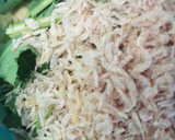 こかぶの茎と芝えびのかき揚げ作り方1写真