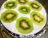 簡単キウイのヨーグルトタルトケーキ作り方10写真