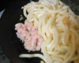 マヨソテー式チーズおこげ焼きうどん作り方5写真