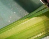 おつまみ＊鶏皮とセロリのピリ辛ラー油和え作り方3写真