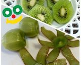 キウイを一度に繋げて剥く方法作り方6写真