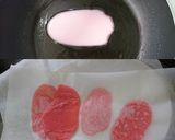 簡単　だんご粉で作る関東風桜餅作り方3写真