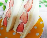 苺のカフェオレクリームサンド❤作り方6写真