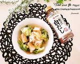 春キャベツ×厚揚げ☆白だしさっと炒め煮作り方5写真