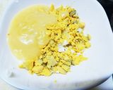 絹さやと卵の簡単サラダ♪作り方1写真