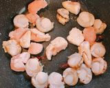 鶏ささみとホタテのピーナッツ炒め作り方3写真