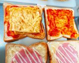 厚焼き玉子のホットサンド風作り方6写真