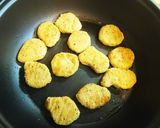 春さつまいもで♪春色キムチチャーハン炒飯作り方2写真