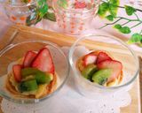 苺のカスタード❤食パンタルト作り方4写真