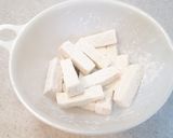 高野豆腐でしっとりふんわり揚げ出し豆腐♪作り方3写真