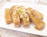 高野豆腐でしっとりふんわり揚げ出し豆腐♪作り方8写真