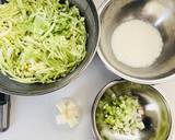 餅チーズてん・餅チーズ玉・お好み焼き作り方1写真
