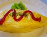 懐かしい*簡単プレーンオムライス作り方7写真