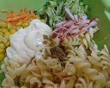 カレー風味★簡単【減塩!マカロニサラダ】作り方9写真