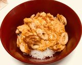 手抜き！ちくわ玉子とじ丼！作り方4写真